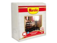 SERVILLETA MAROLIO EXTRA BLANCA 40 UN