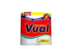 PAPEL HIGIENICO VUAL NATURAL 4X50 MT