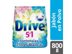 JABON EN POLVO DRIVE REGULAR HORTENSIA 800 GR