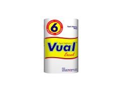 PAPEL HIGIENICO VUAL EXCEL BLANCO 6X30 MT