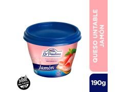 QUESO LA PAULINA JAMON 190 GR