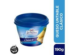 QUESO LA PAULINA CLASICO UNT 190 GR
