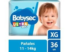 PAÑAL BABYSEC ULTRA HIPERPACK XG 28 UN