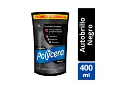 AUTOBRILLO POLYCERA NEGRO DOYPACK 400 ML