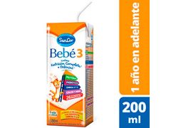 LECHE SANCOR BEBE 3 NUTRICION COMPLETA 200 ML