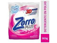 JABON EN POLVO ZORRO MATIC BLUE POWER 800 GR