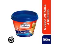 QUESO LA PAULINA 4 QUESOS 190 GR
