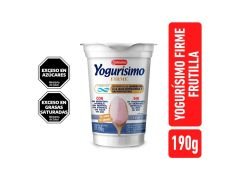 YOGHURT YOGURISIMO FRUTILLA FORTIFICADO 190 GR