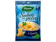 SABORIZADO ALICANTE CUATRO QUESOS 12X10 GR