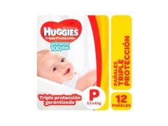 PAÑAL HUGGIES PROTECT REGULAR PEQUEÑO 8 UN