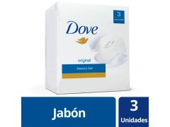 JABON DE TOCADOR DOVE BLANCO 3X90 GR