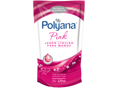 JABON LIQUIDO POLYANA PINK DOYPACK 220 ML