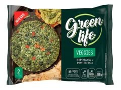 MEDALLON GREEN LIFE ESPINACA Y PIMIENTOS 4 UN