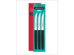 CUCHILLO SIMONAGIO PLASTICO NEGRO 3 UN