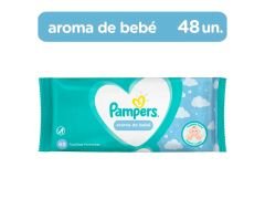 TOALLITAS HUMEDAS PAMPERS AROMA DE BEBE 48 UN