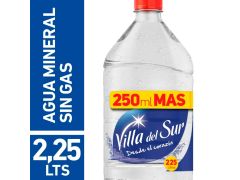 AGUA VILLA DEL SUR 2,25 LT