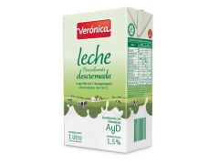 LECHE VERONICA LARGA VIDA PARCIALMENTE DESCREMADA 1 LT