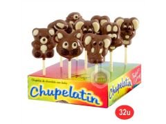 CHUPETINES CHUPELATIN CHOCOLATE 32 UN